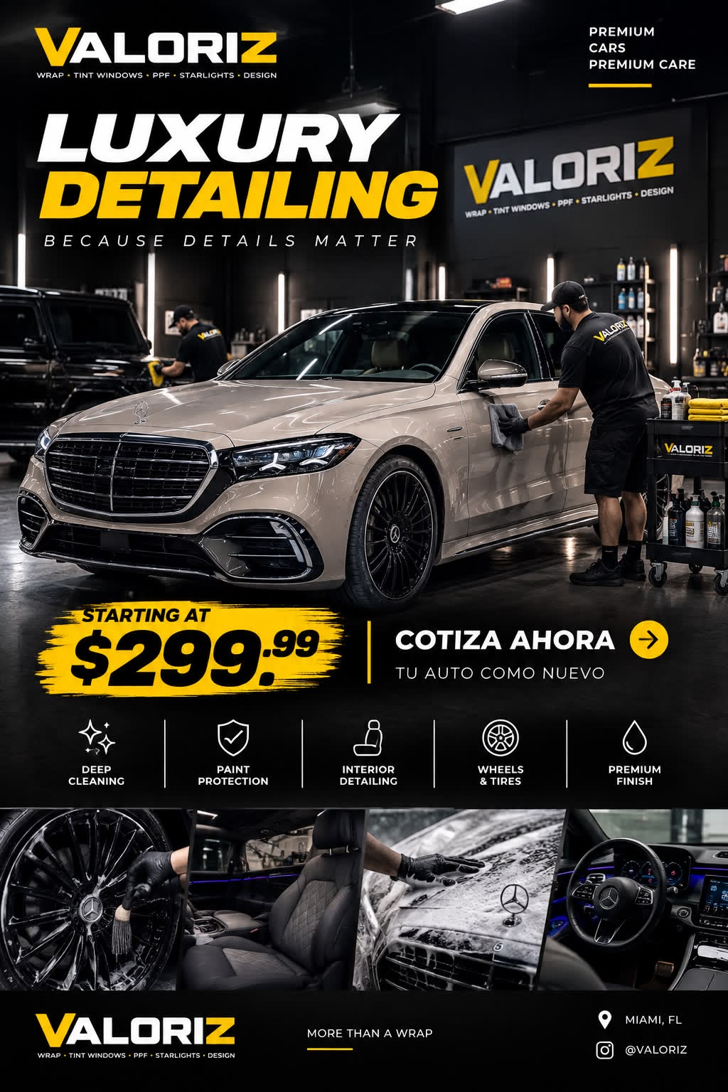 Original Valoriz promotion: Luxury detailing